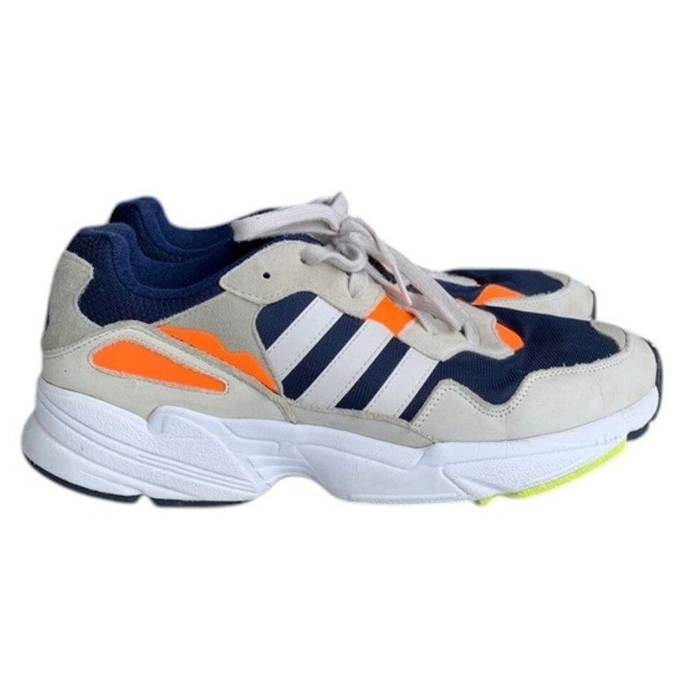 Adidas Yung 96 Chunky Sneakers Mens 11.5 Gray Retro Streetwear Athletic Low Top